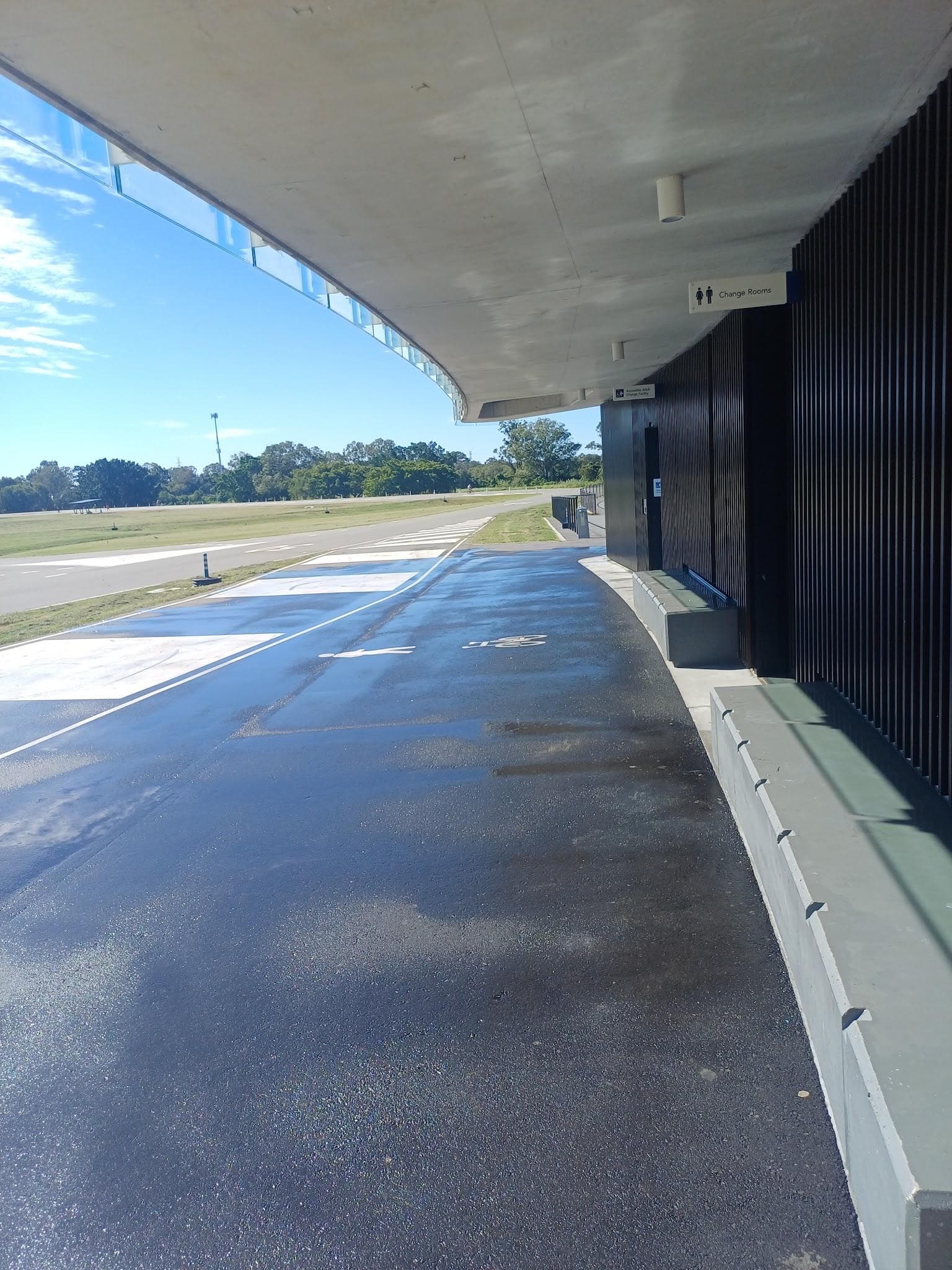 Path & facility wash after